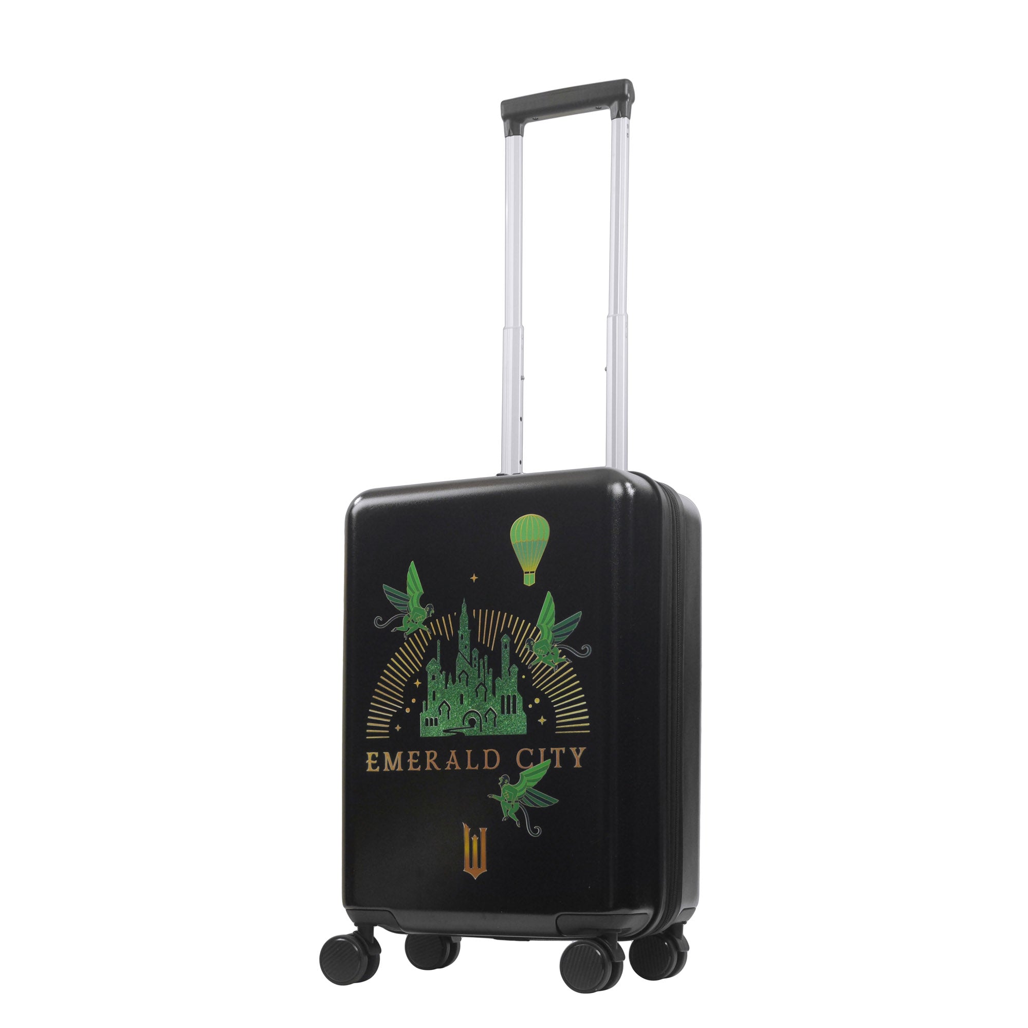 Universal Studios Wicked Ful 22.5" Black Carry-On Hard Side Spinner Suitcase Rolling Luggage
