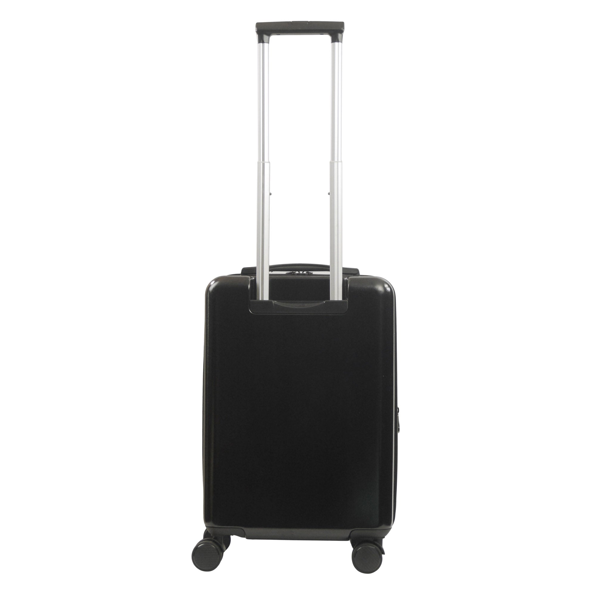 UFC Ful 22.5" Black Carry-On Fist Logo Spinner, Hard side Suitcases Rolling Luggage