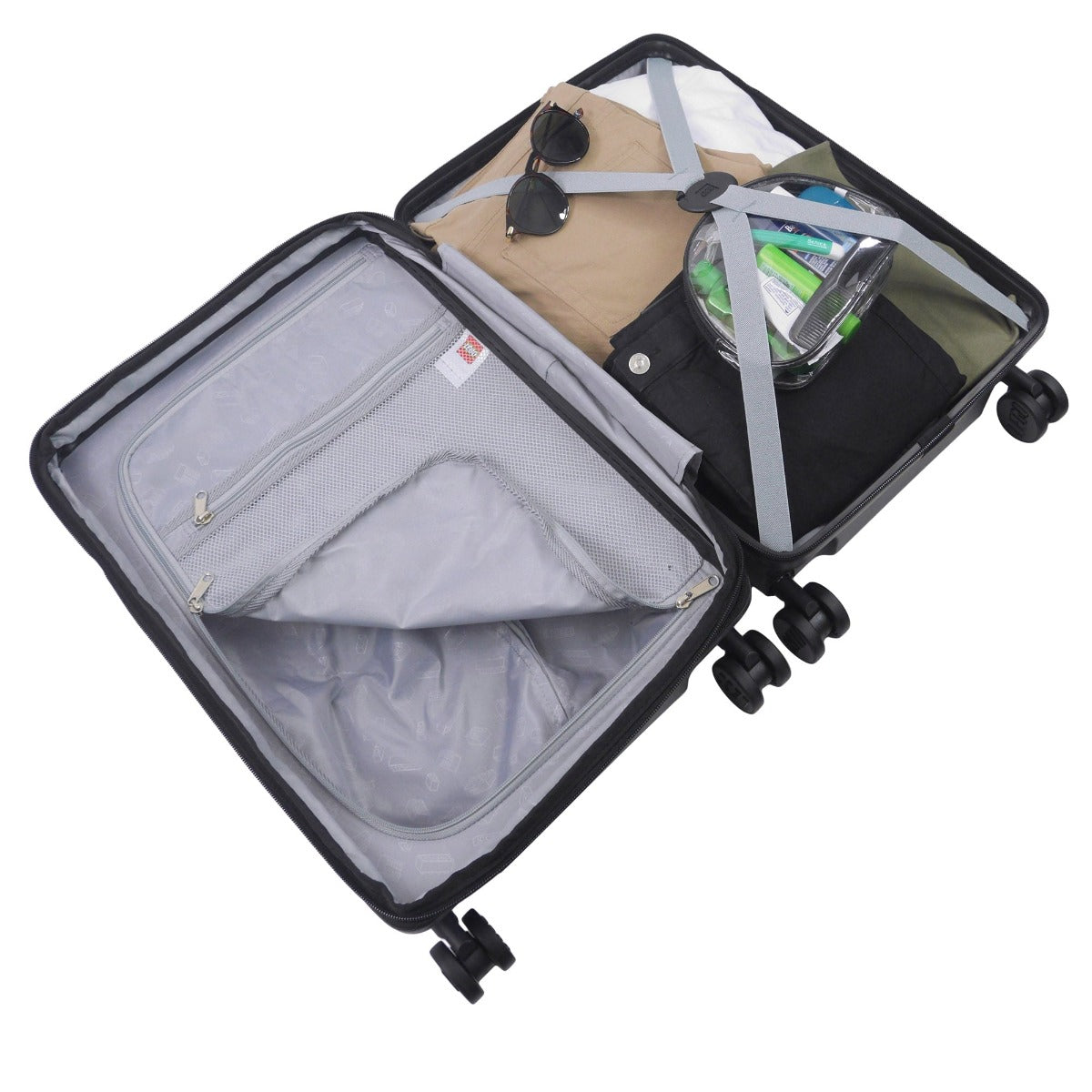 Lego Signature Brick 22-inch hard-sided carry-on rolling luggage for travel