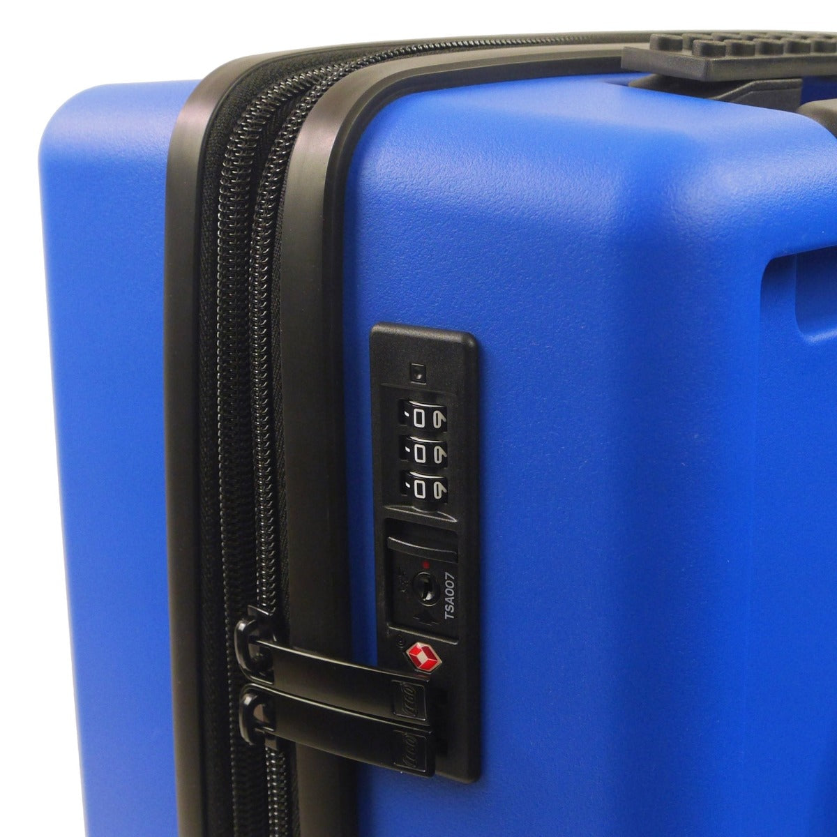 Blue Lego Signature Brick 2X3 Trolley 22-inch carry-on rolling luggage
