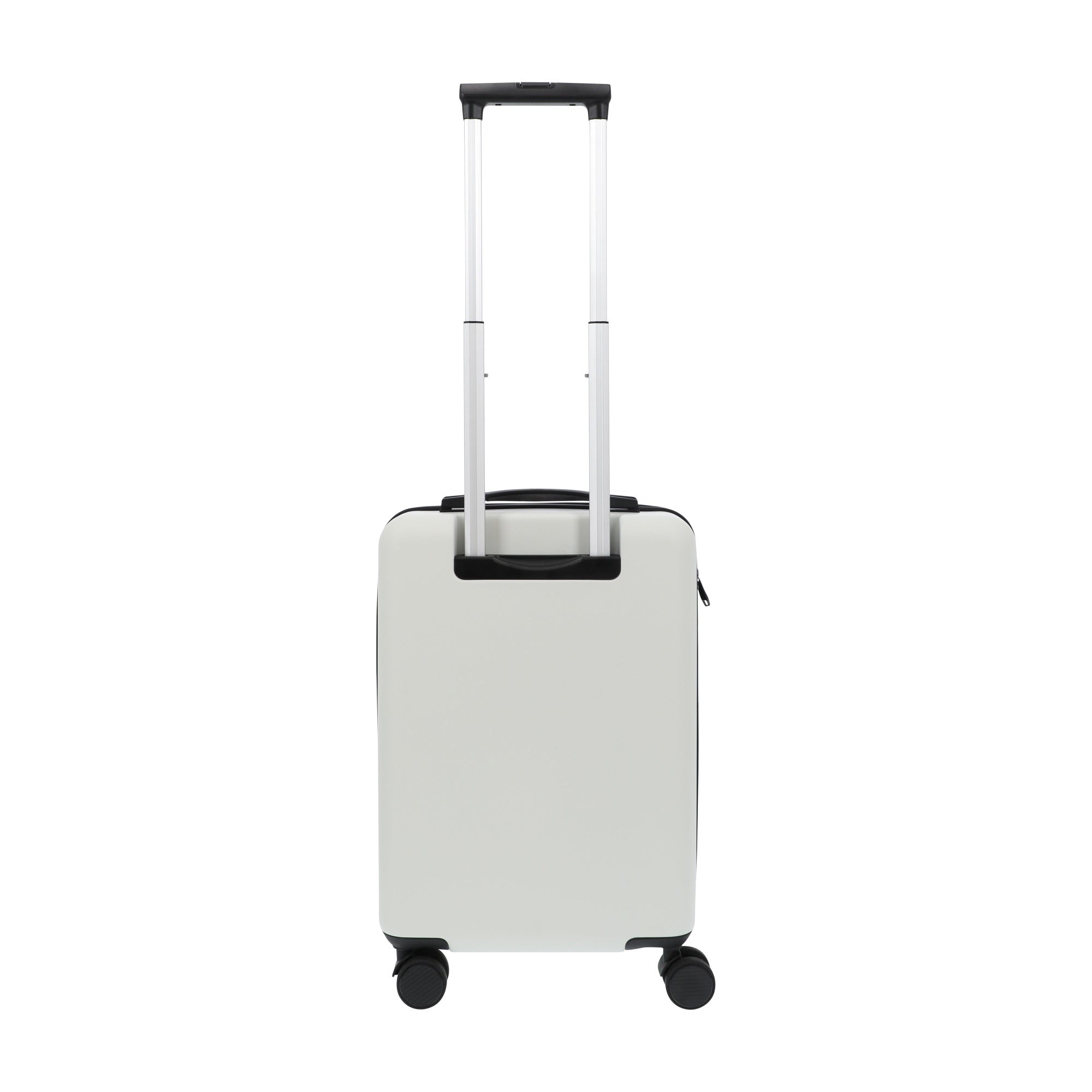 White BT21 22.5" carry-on spinner suitcase rolling luggage by Ful