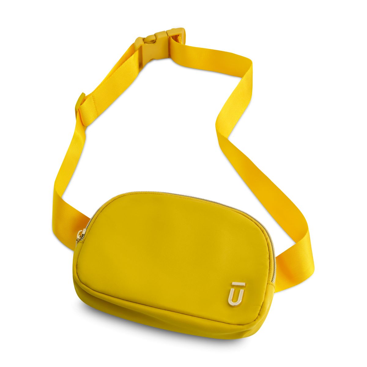 Mustard yellow fanny pack waist belt bag - bags by Novamalls