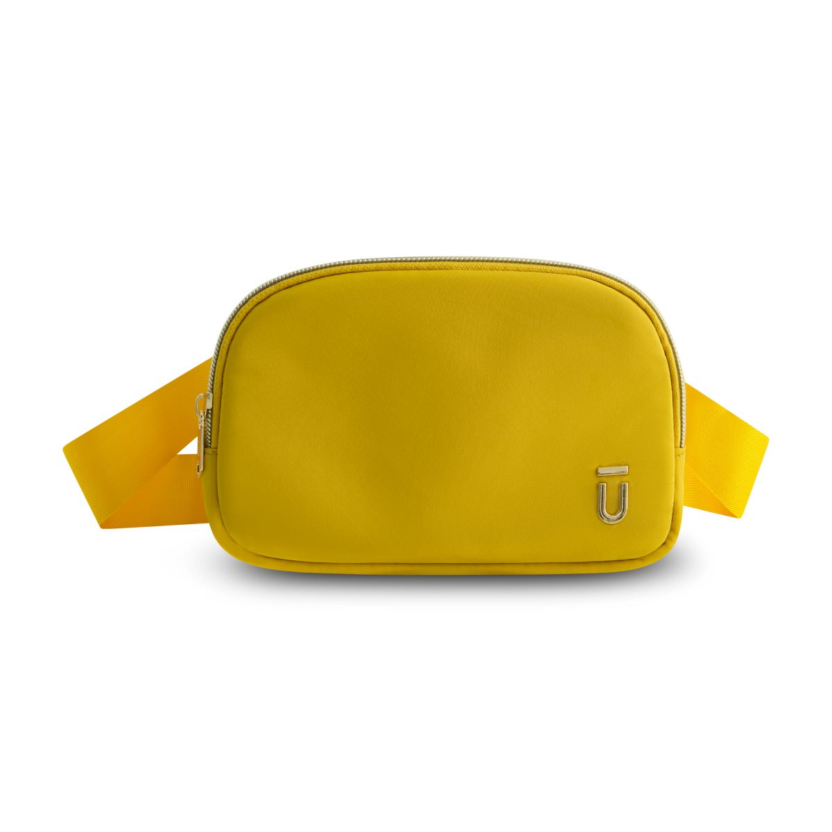 Mustard yellow fanny pack waist belt bag - bags by Novamalls