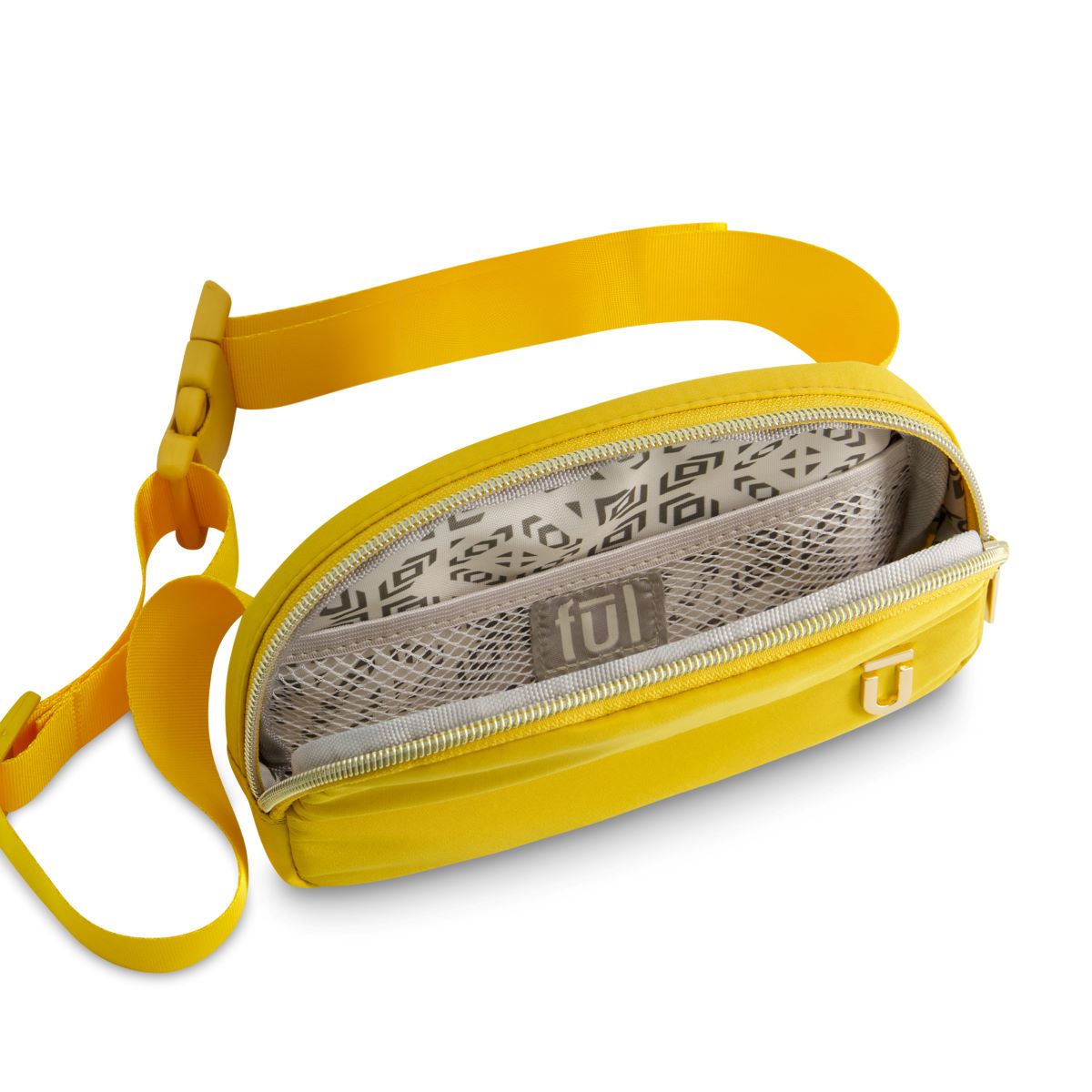 Mustard yellow fanny pack waist belt bag - bags by Novamalls