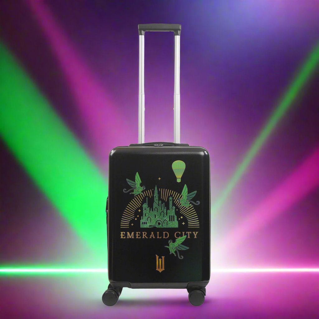 Universal Studios Wicked Ful 22.5" Black Carry-On Hard Side Spinner Suitcase Rolling Luggage