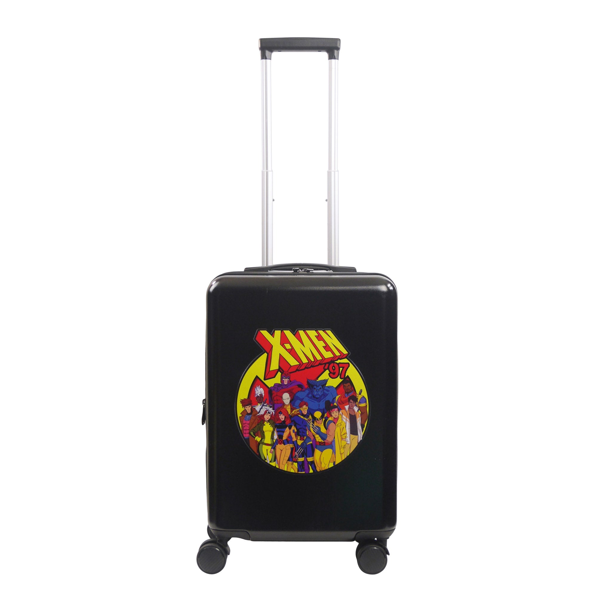 Marvel X-Men Ful 22.5" Black Hard Side Carry-On Spinner Suitcase Rolling Luggage