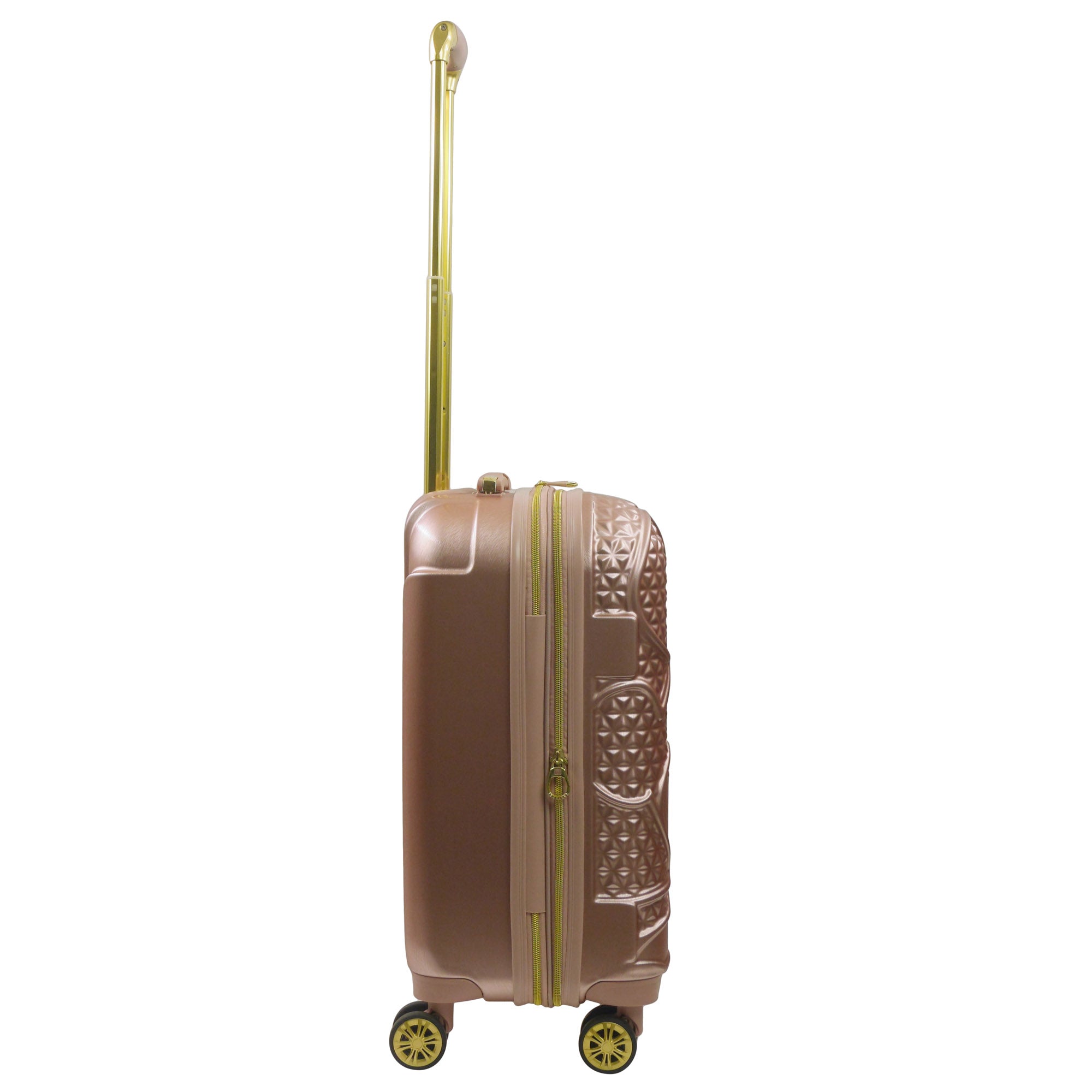 Mickey Mouse Rolling Luggage FŪL Disney Luggage 22.5" Rose Gold