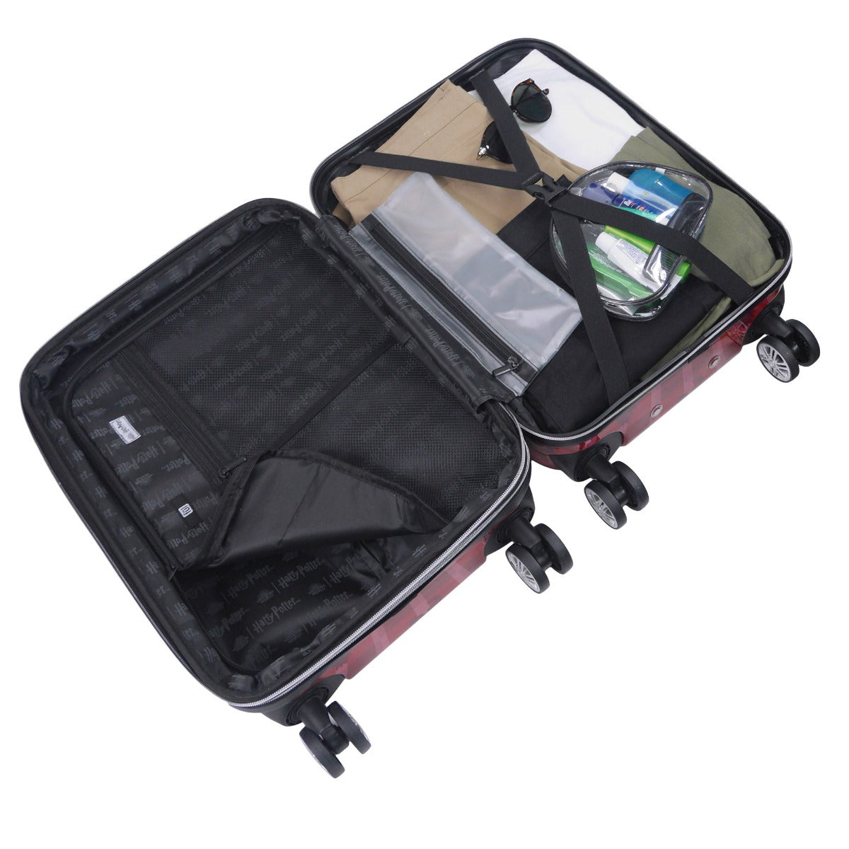 Harry Potter Gryffindor 22 inch carry-on hardside spinner suitcase luggage