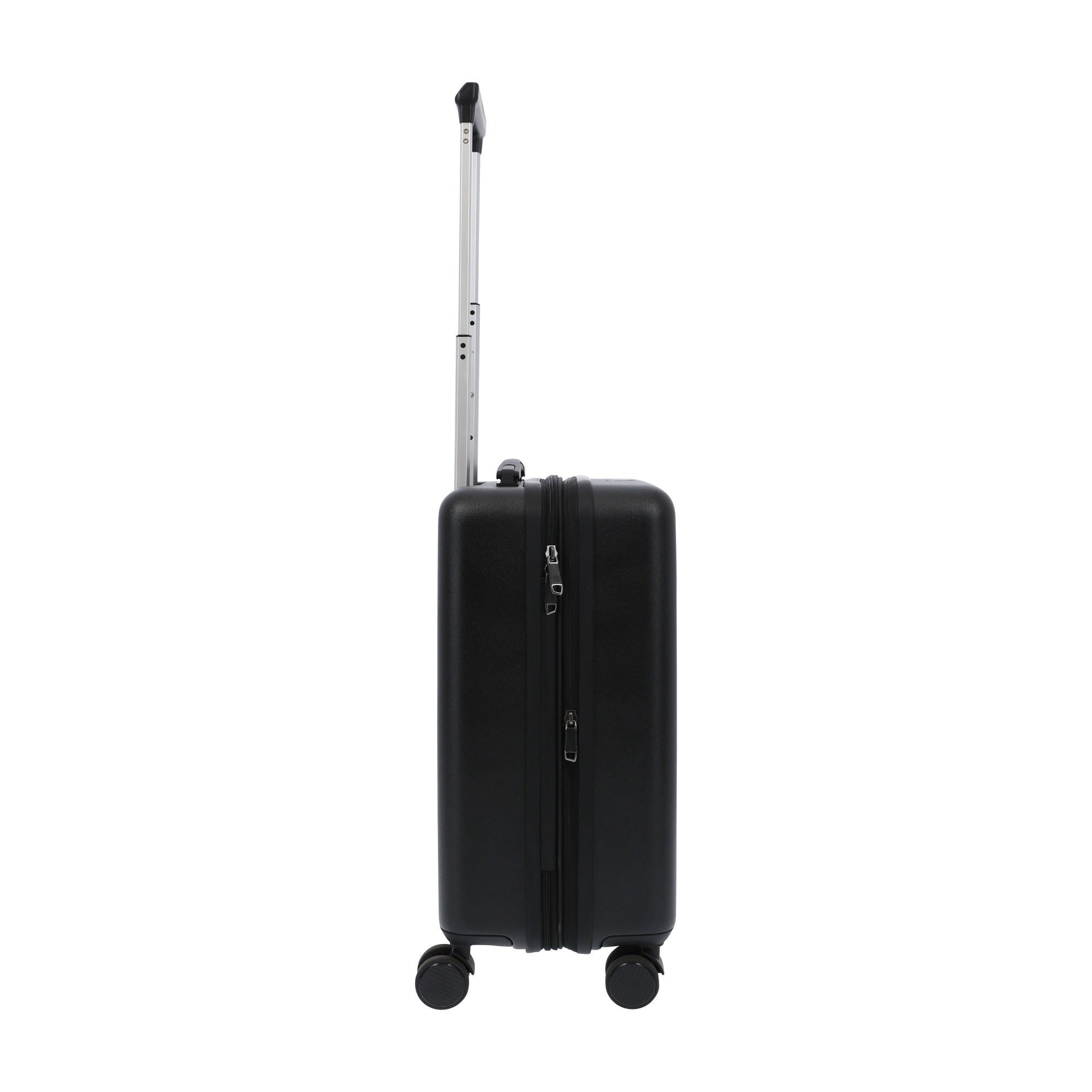 Pink Floyd 22.5" black carry-on spinner suitcase rolling luggage by Ful