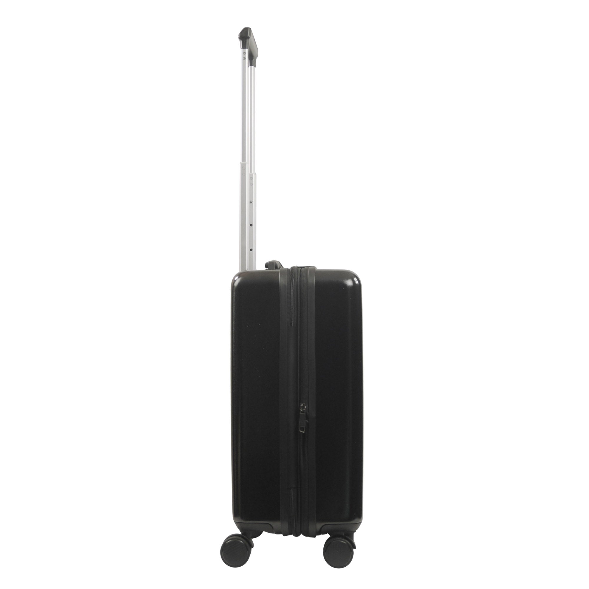 UFC Ful 22.5" Black Carry-On Fist Logo Spinner, Hard side Suitcases Rolling Luggage