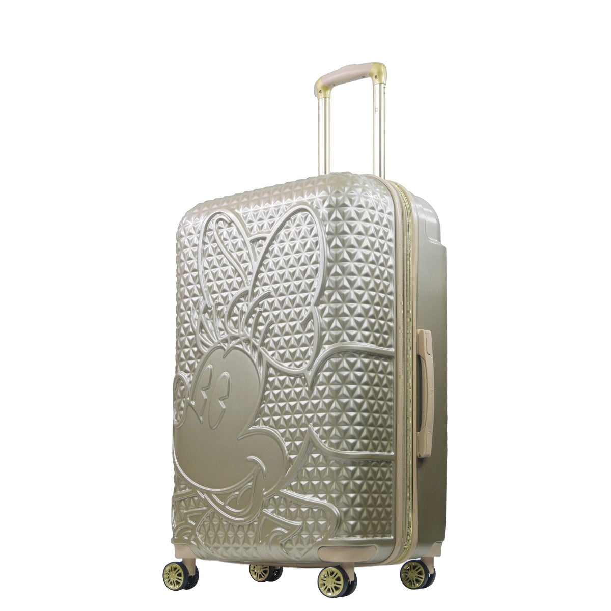 Taupe Ful Disney Minnie Mouse 30" spinner hardside suitcase check-in luggage