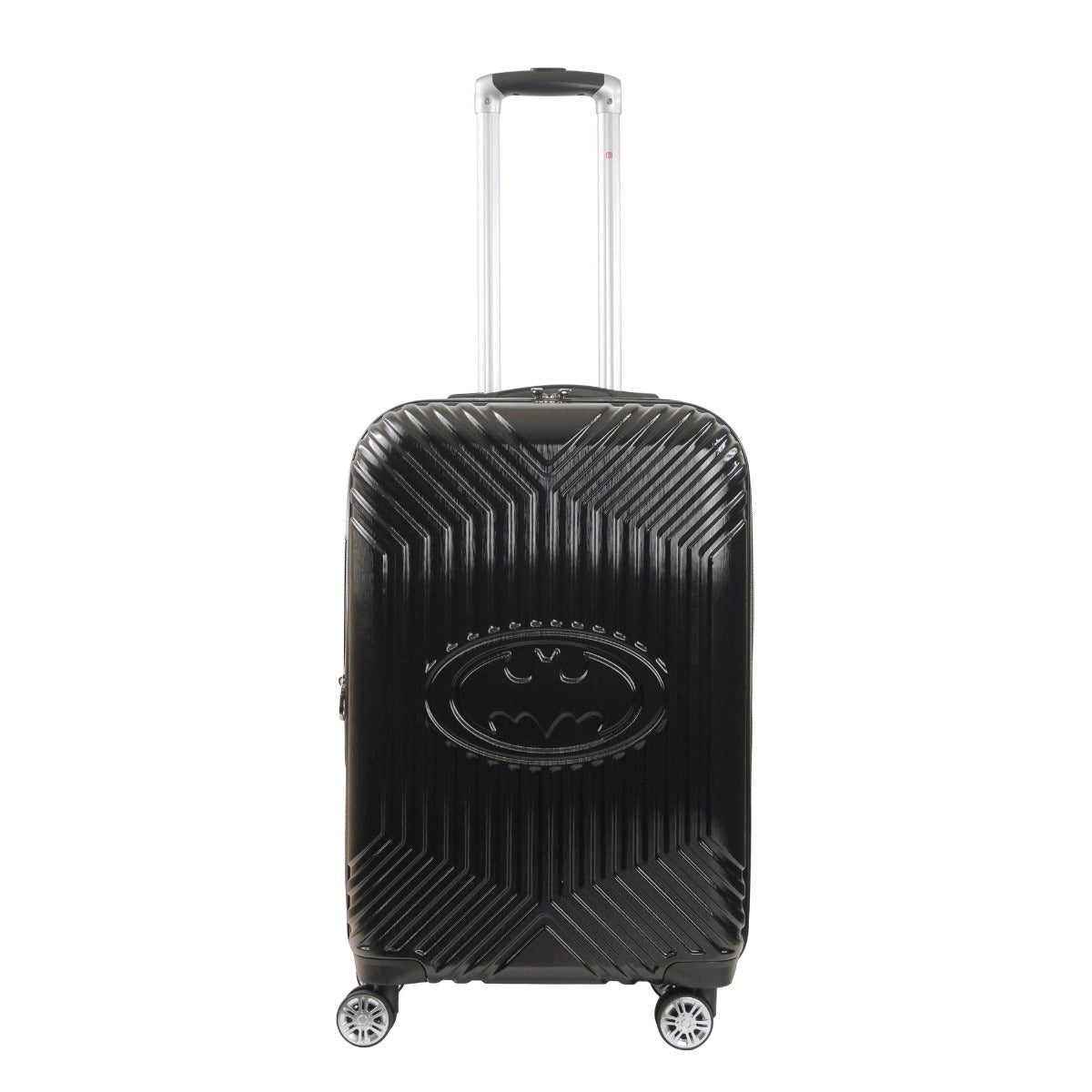 Dc Comics Batman 3D Molded Hardsided 25" Luggage Black Spinner Suitcase