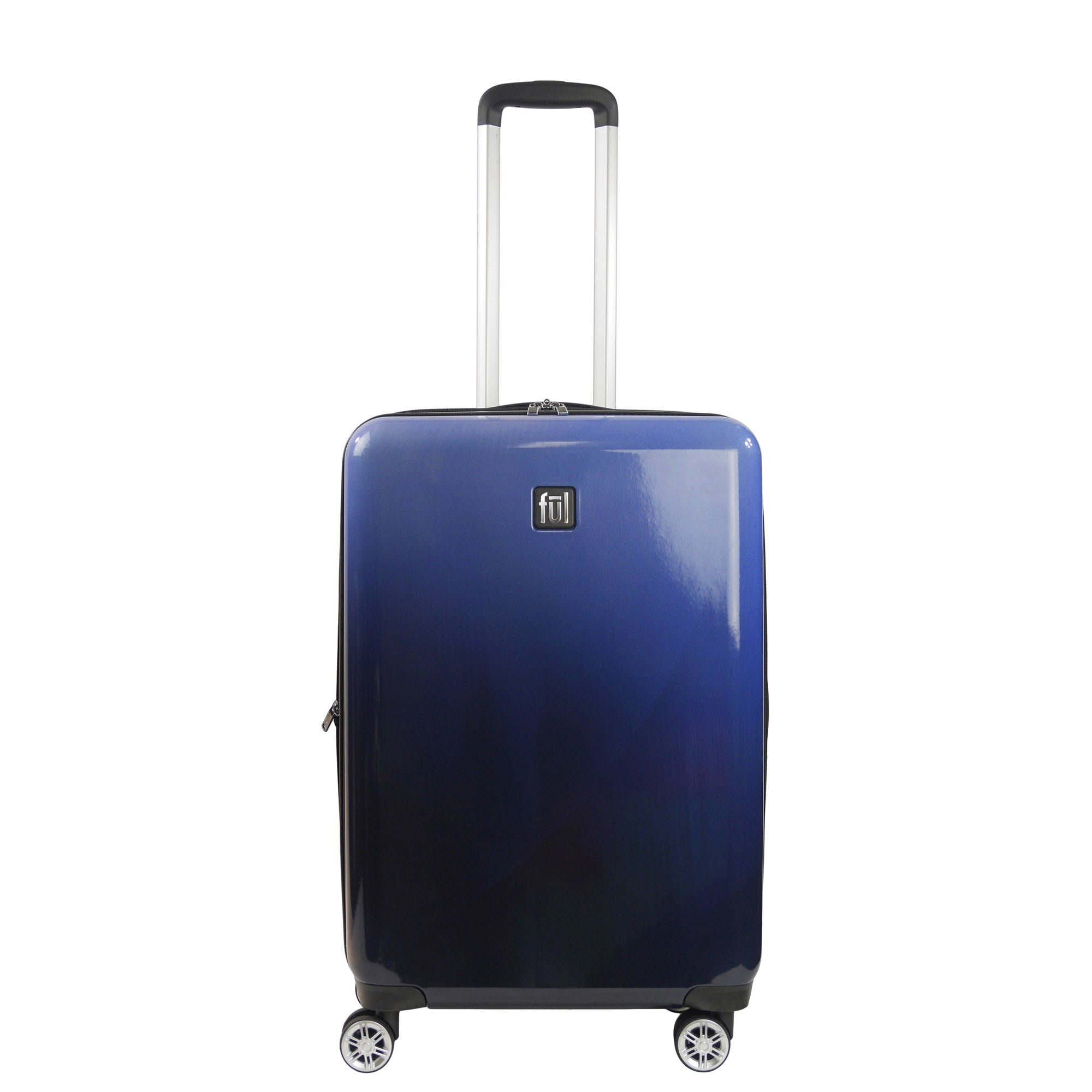Ful Impulse Ombre Hardside Spinner Suitcase 26" Luggage, Blue