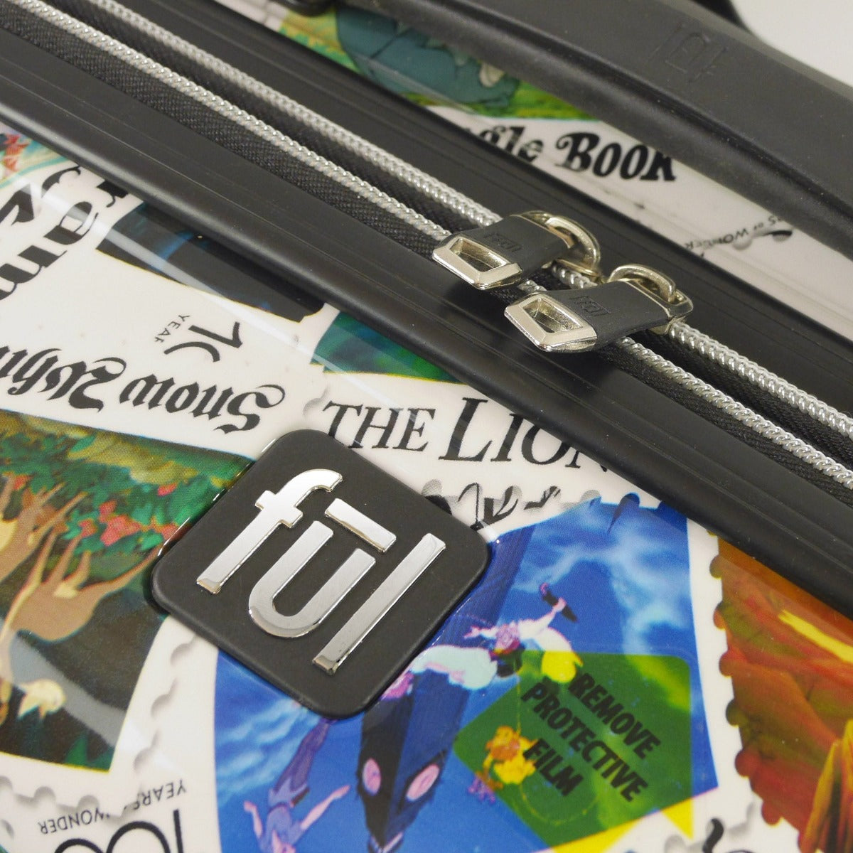 Ful Disney 100 Years Anniversary Stamps limited edition hard-sided three piece rolling luggage set