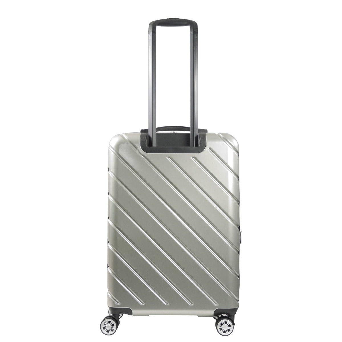 Ful Velocity 27" Expandable Silver Hardside Spinner Suitcase Luggage Check-in Bag